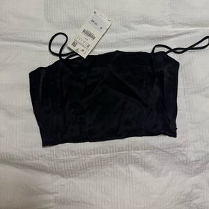 Zara Brand New Ribbed Top
